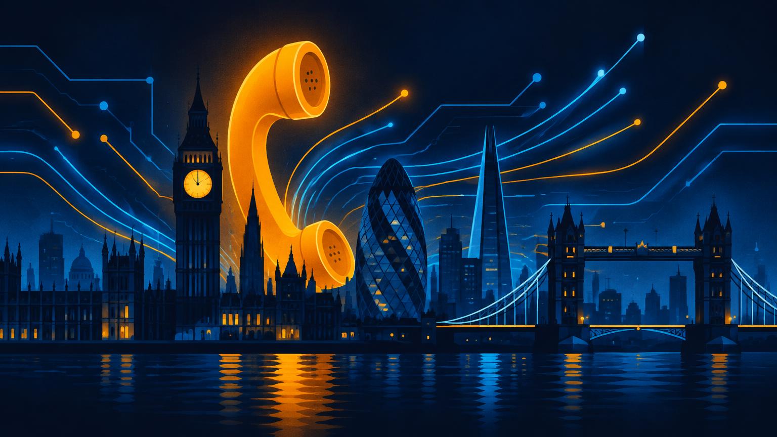 Cover illustration for the article: Buy a UK DID Number Without KYC: 020 London and 0800 Freephone (2026)