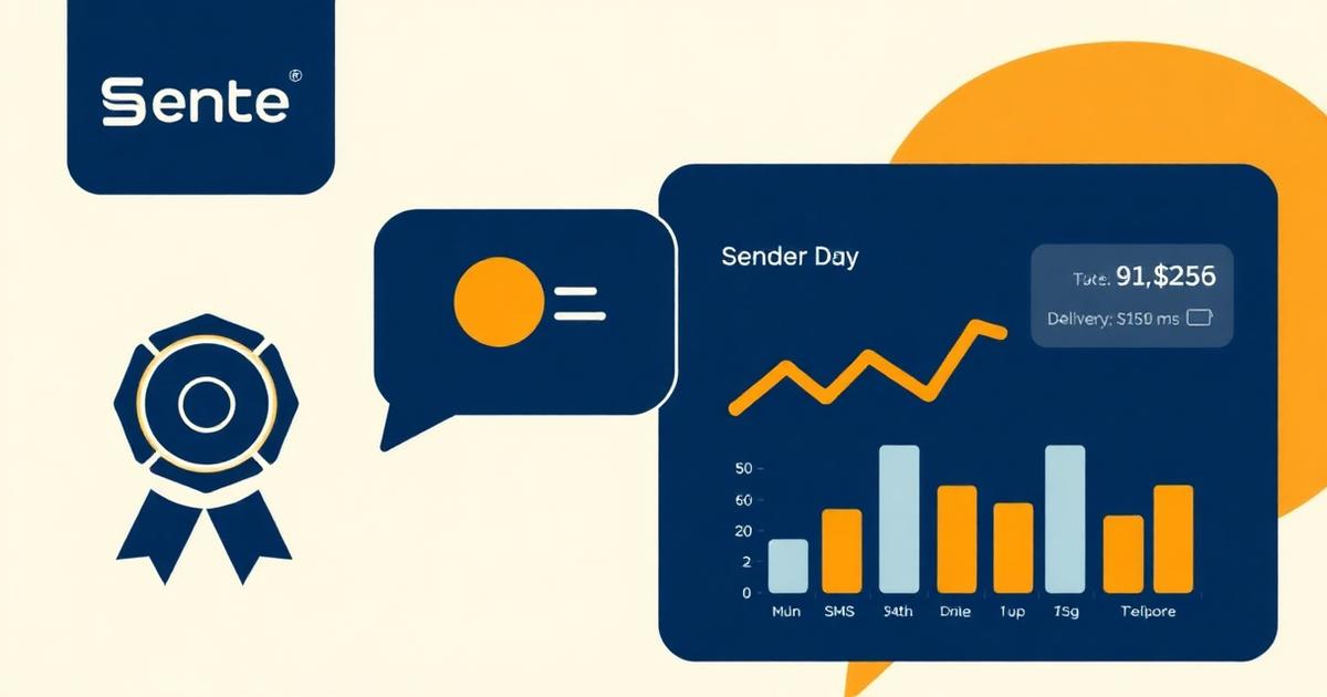 Cover illustration for the article: Sender ID and Delivery Rates: Why Your Bulk SMS Is Not Arriving